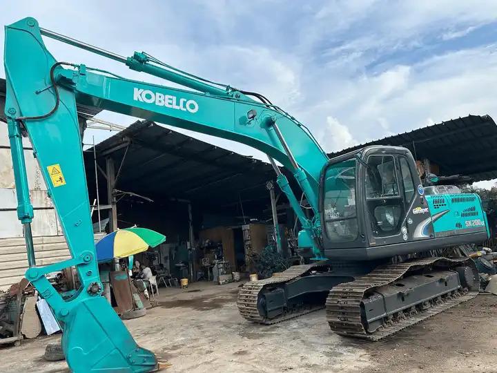 Excavator Semi-Automatic Used Kobelco Sk200-3 20t Cralwer Excavator Semi-Automatic Used Kobelco Sk200-3 20t Cralwer Excavator- Photo 6