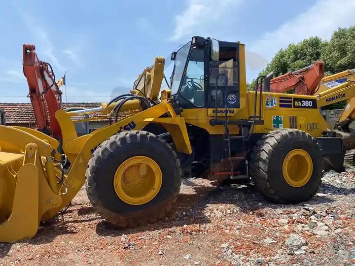 Wheel loader Second Hand Japan Made Komatsu Wa380-3 Front Loader Used Original Painting Komatsu Wa 380-3 in Stock for Sale Second Hand Japan Made Komatsu Wa380-3 Front Loader Used Original Painting Komatsu Wa 380-3 in Stock for Sale- Photo 2