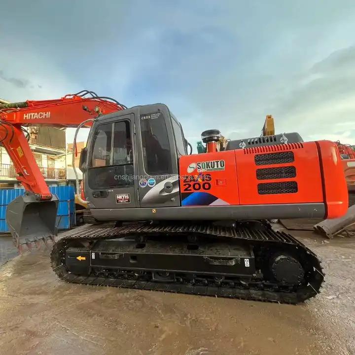 Crawler excavator used japan excavator Hitachi ZX200-3G hydraulic crawler excavator 20 ton excavating machinery in stock for sale used japan excavator Hitachi ZX200-3G hydraulic crawler excavator 20 ton excavating machinery in stock for sale- Photo 2