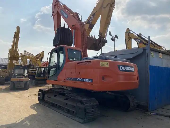 Crawler excavator used machinery equipment dx225 used excavators in stock for sale used machinery equipment dx225 used excavators in stock for sale- Photo 5