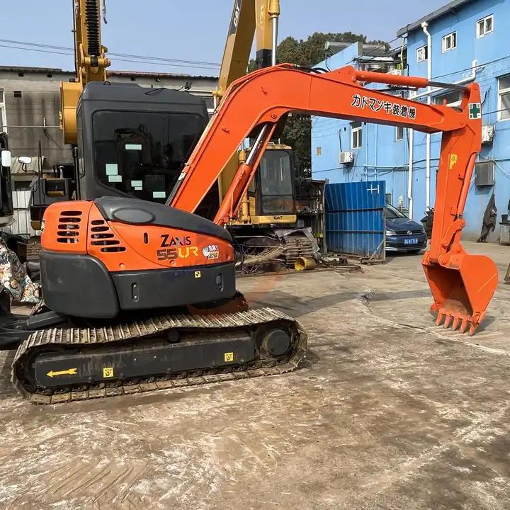 Crawler excavator All original mini excavator hitachi used ZX55 ZX60 ZX70 small second hand excavator made in Japan All original mini excavator hitachi used ZX55 ZX60 ZX70 small second hand excavator made in Japan- Photo 2