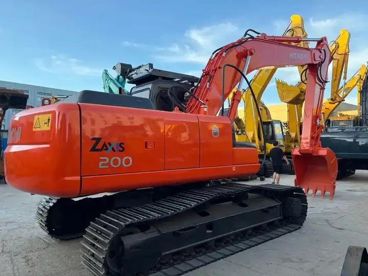 Excavator Original Highquality Hitachi Zx200 Hydraulic Track Medium 20ton Excavator with CE/EPA Certificate Original Highquality Hitachi Zx200 Hydraulic Track Medium 20ton Excavator with CE/EPA Certificate- Photo 2