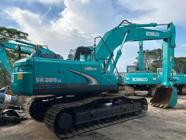 Excavator Original Excavadora Usada Kobelco Sk75 Sk200 Used Crawler Excavator Original Excavadora Usada Kobelco Sk75 Sk200 Used Crawler Excavator- Photo 5