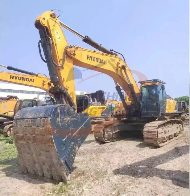 Excavator 52t Medium Sized Earthmoving Machines Used For Construction Site Cheaply Hyundai 520 Used Excavators 52t Medium Sized Earthmoving Machines Used For Construction Site Cheaply Hyundai 520 Used Excavators- Photo 2