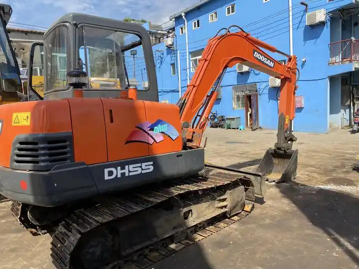 Mini excavator Competitive Price Original Used Doosan Excavator Dh55 With Good Condition for Sale Competitive Price Original Used Doosan Excavator Dh55 With Good Condition for Sale- Photo 5