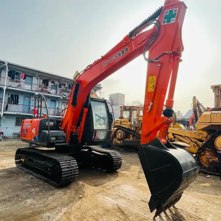 Crawler excavator Japan Original 12 ton Used Excavator Hitachi ZX120 in good condition for Sale Japan Original 12 ton Used Excavator Hitachi ZX120 in good condition for Sale- Photo 2