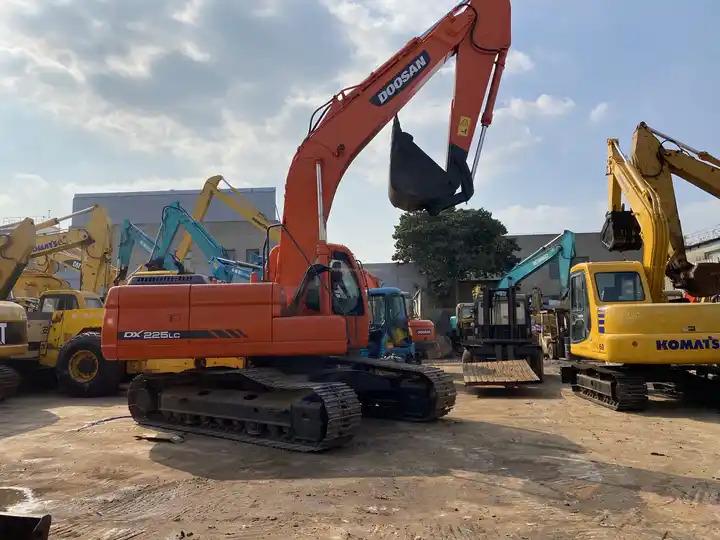 Crawler excavator used machinery equipment dx225 used excavators in stock for sale used machinery equipment dx225 used excavators in stock for sale- Photo 6