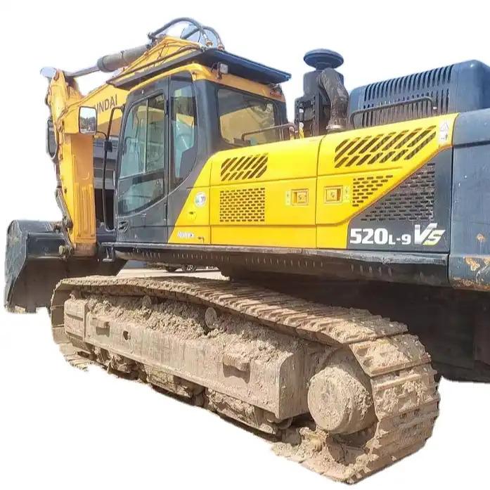 Excavator Good Quality 52ton Used Hyundai 520-9s Excavator Korean Brands Large Second Hand 520-9s Excavator Good Quality 52ton Used Hyundai 520-9s Excavator Korean Brands Large Second Hand 520-9s Excavator- Photo 2