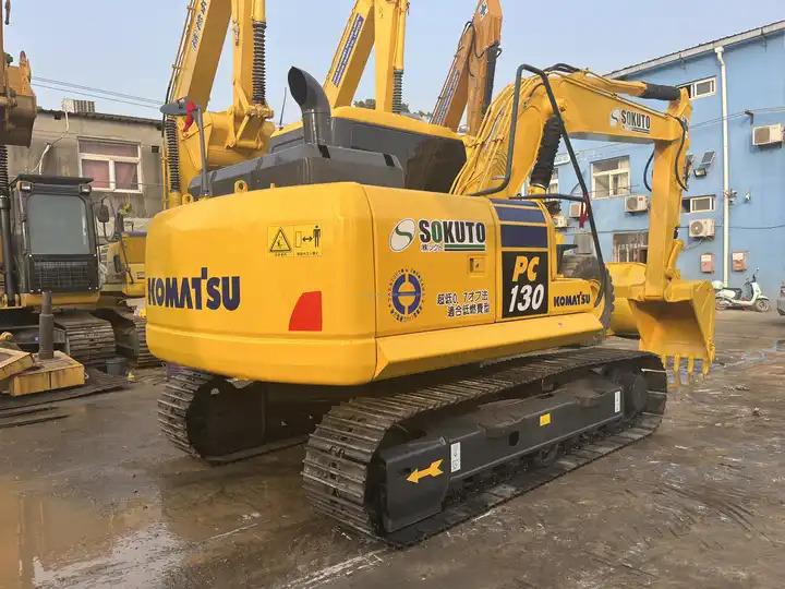 Crawler excavator Well-Maintained japan original low hourS used Komatsu PC130-7 excavator with competitive Well-Maintained japan original low hourS used Komatsu PC130-7 excavator with competitive- Photo 2