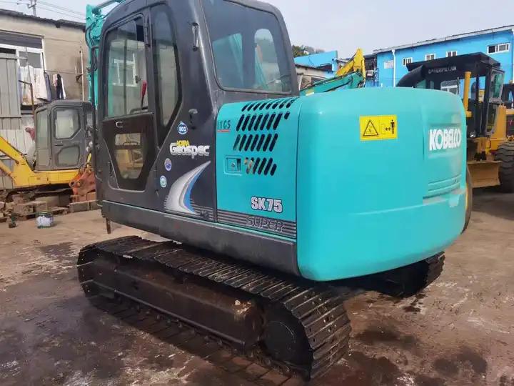 Crawler excavator Original Kobelco Sk75 Good Quality Used Excavator,7t,7.5ton Small Excavator For Sale Original Kobelco Sk75 Good Quality Used Excavator,7t,7.5ton Small Excavator For Sale- Photo 4