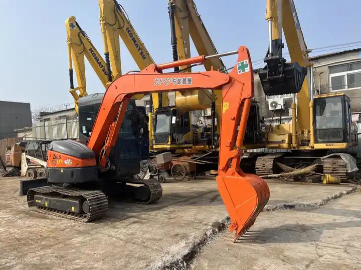 Crawler excavator Heavy Equipments HITACHI ZX55UR Mini Digger For Excavator and High Quality Digging Machine On Sale Heavy Equipments HITACHI ZX55UR Mini Digger For Excavator and High Quality Digging Machine On Sale- Photo 4